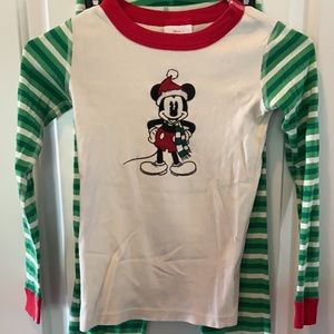 Hanna Andersson Mickey Christmas PJs